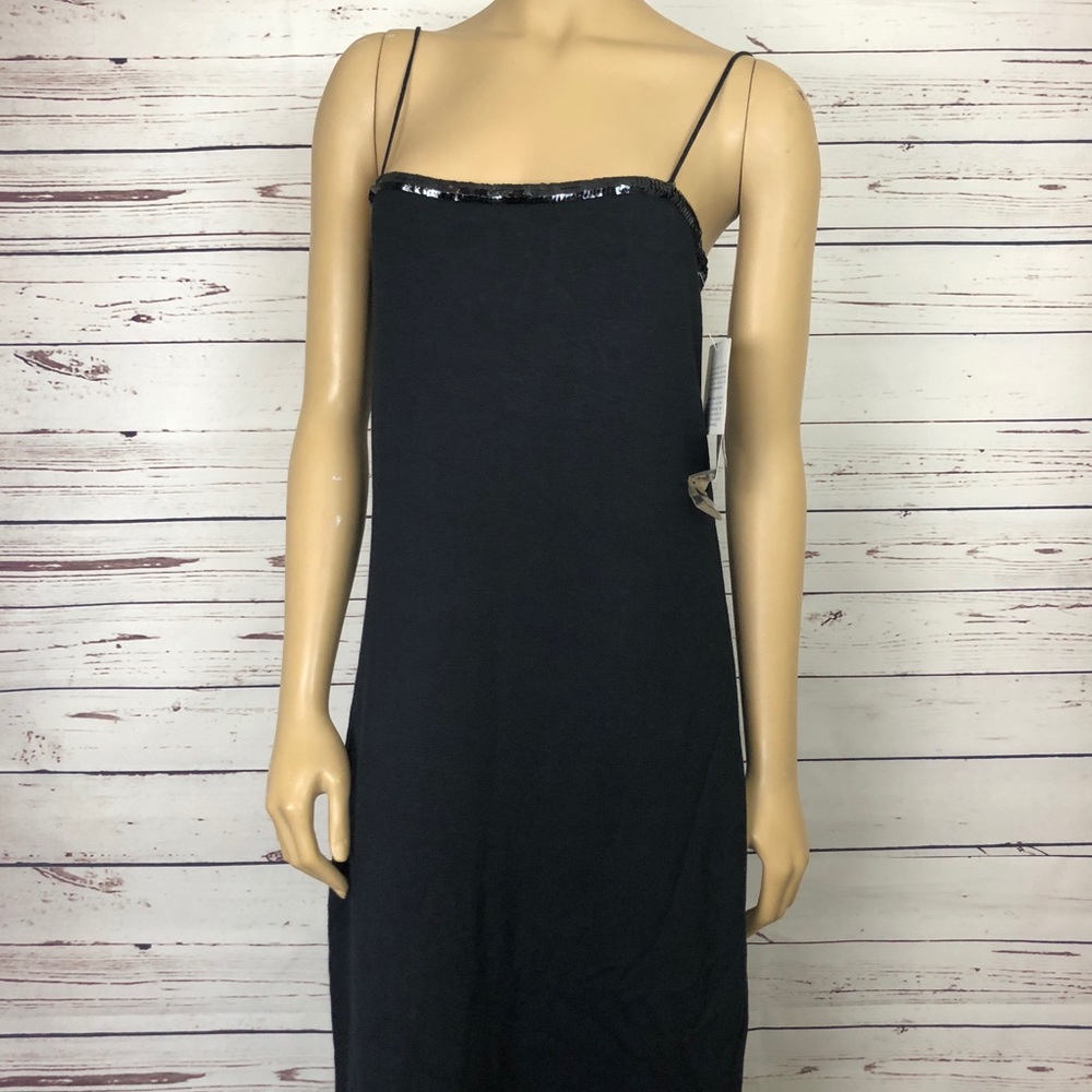Ralph Lauren Maxi Dress Sweater Sequin Stretch